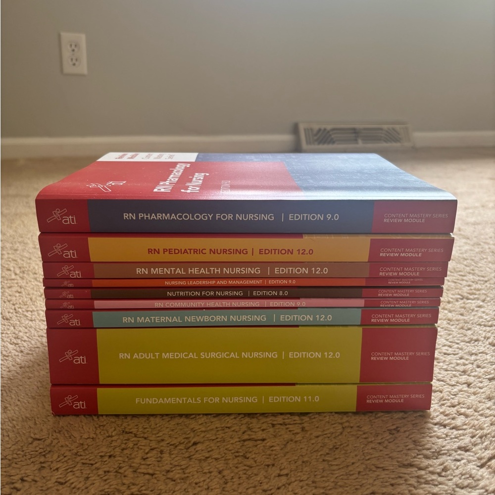 ATI Nursing Textbook Set